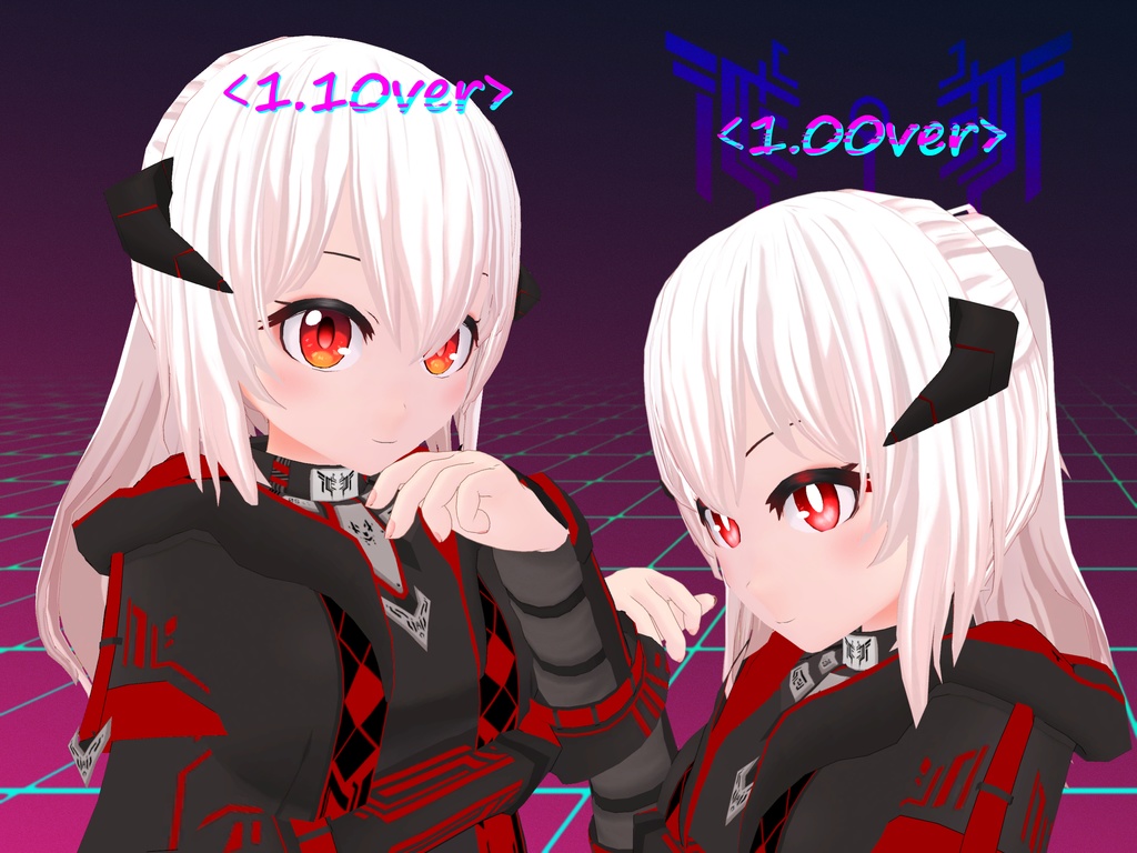 VRchatオリジナル3Dモデル"Renka"1.20ver