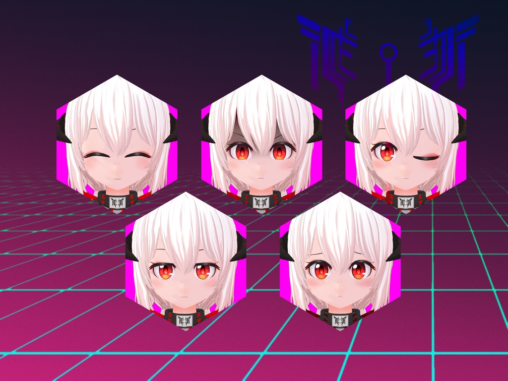 VRchatオリジナル3Dモデル"Renka"1.20ver