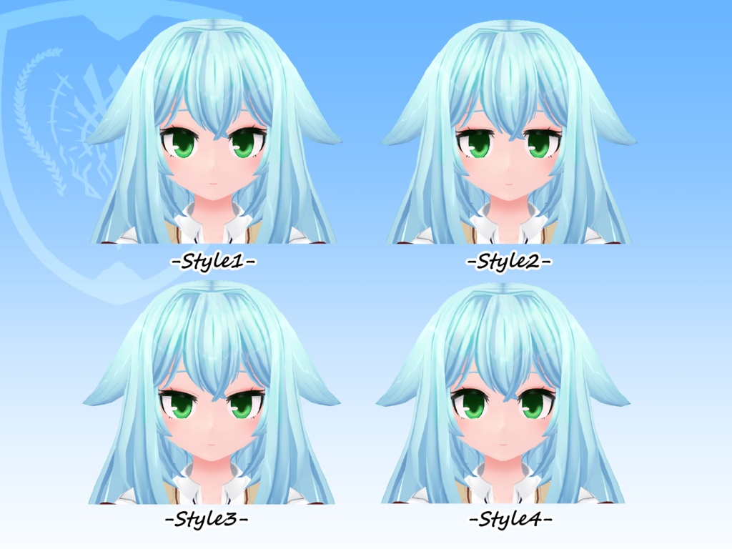 VRCオリジナル3Dモデル"Mari"1.03ver