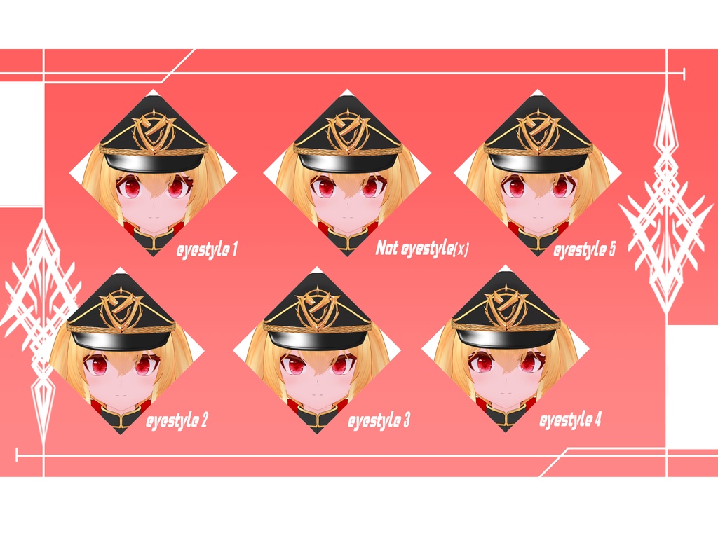 VRCオリジナル3Dモデル"Visha"2.0ver