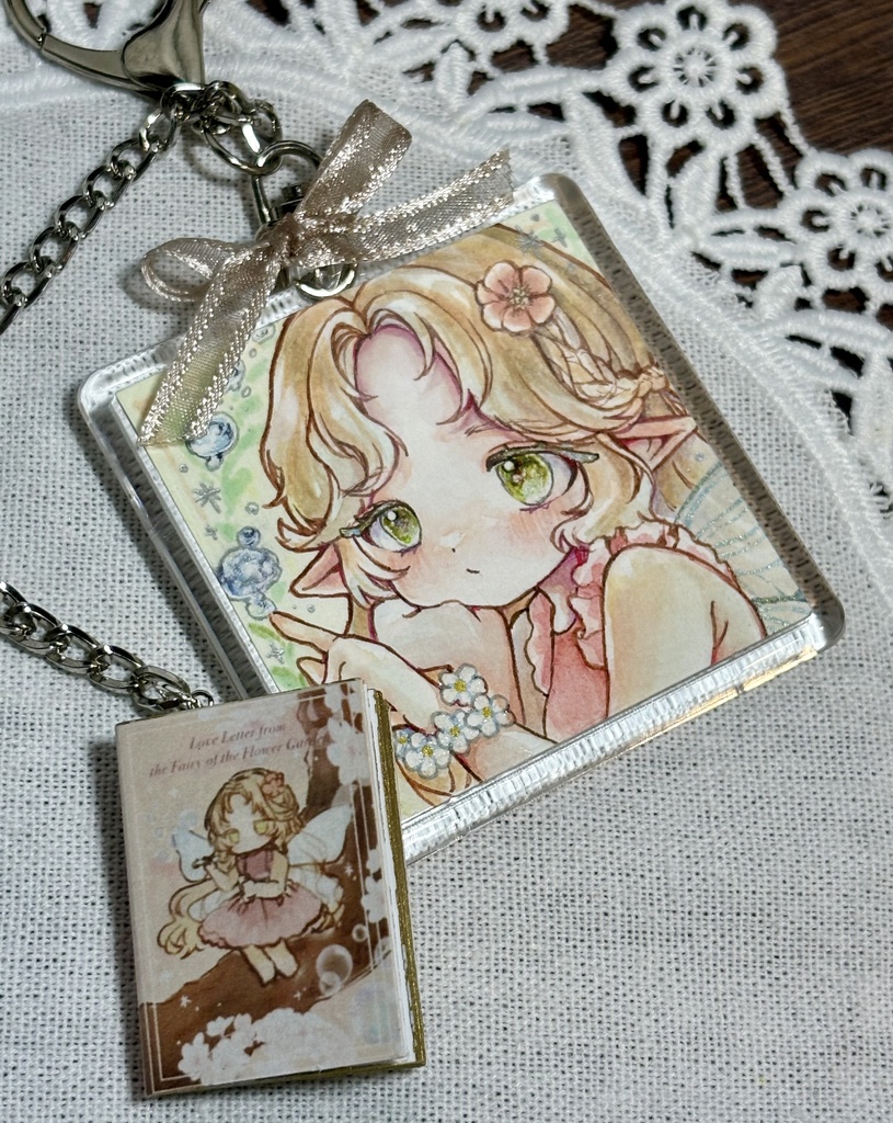 リバーシブルハメパチ原画キーホルダー