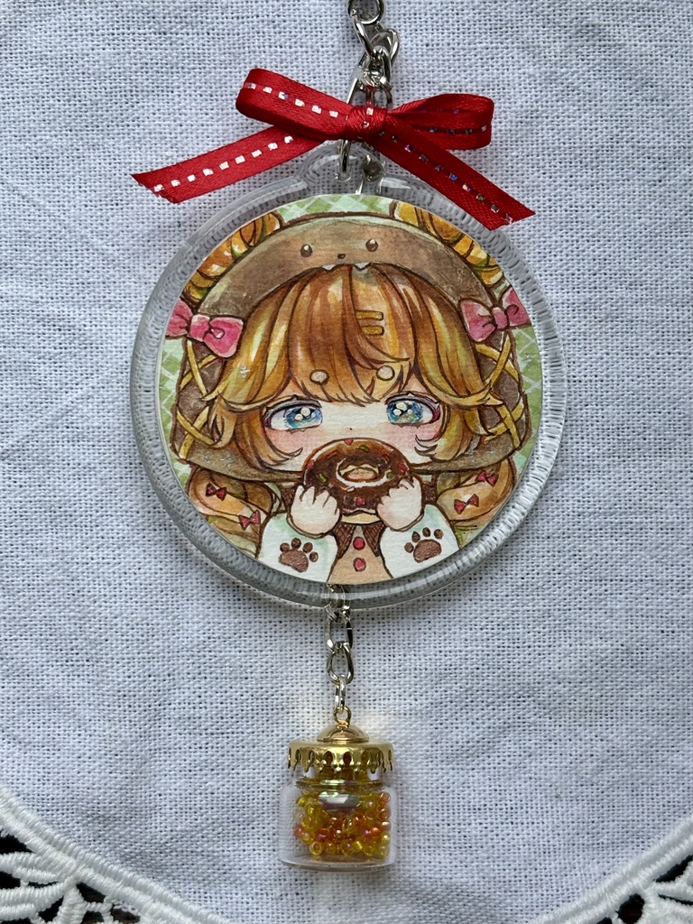 リバーシブルハメパチ原画キーホルダー