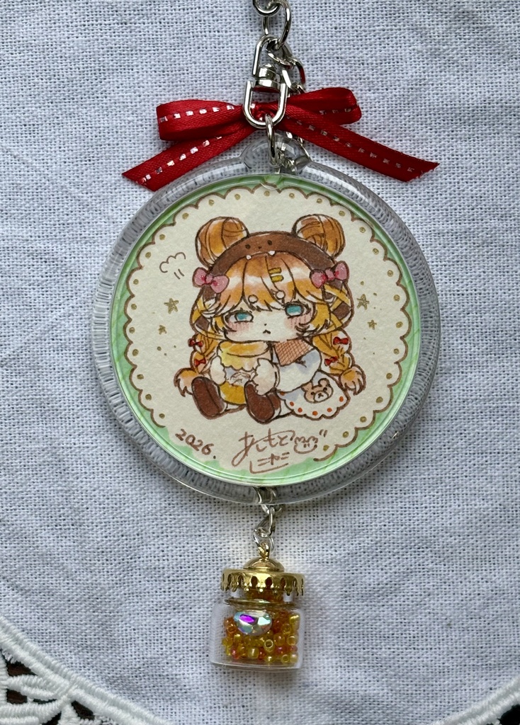 リバーシブルハメパチ原画キーホルダー