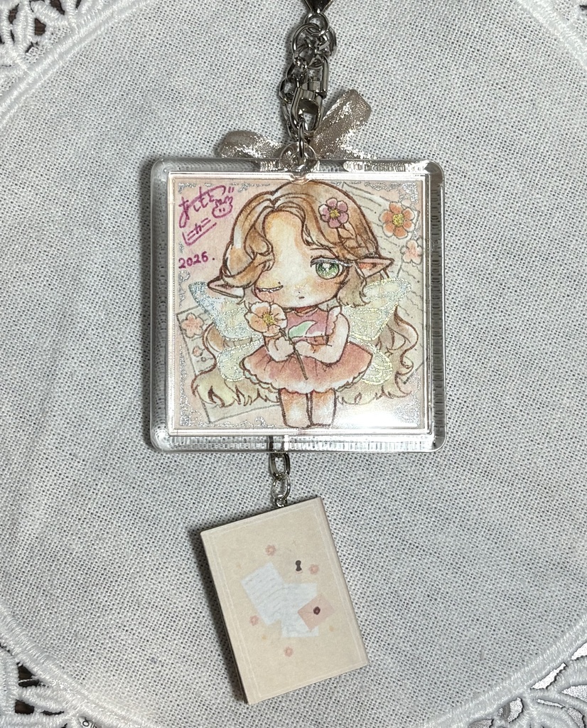 リバーシブルハメパチ原画キーホルダー