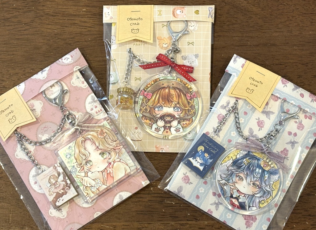 リバーシブルハメパチ原画キーホルダー