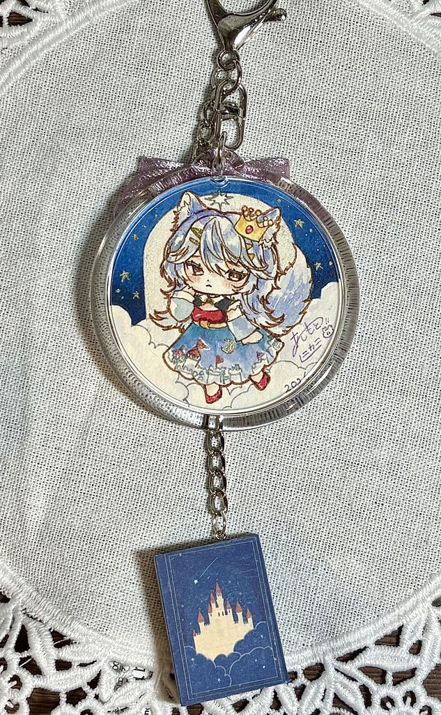 リバーシブルハメパチ原画キーホルダー