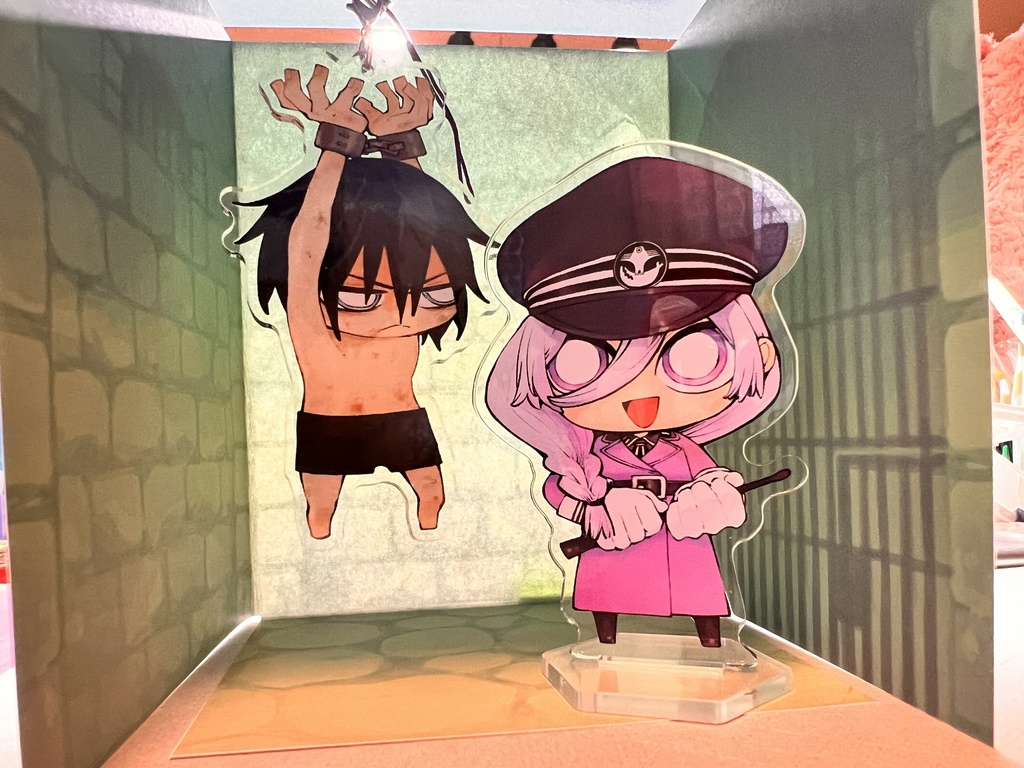 監禁くんと拷問さんジオラマセット