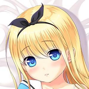 dh00172【野々原幹】アリスちゃん抱き枕カバー