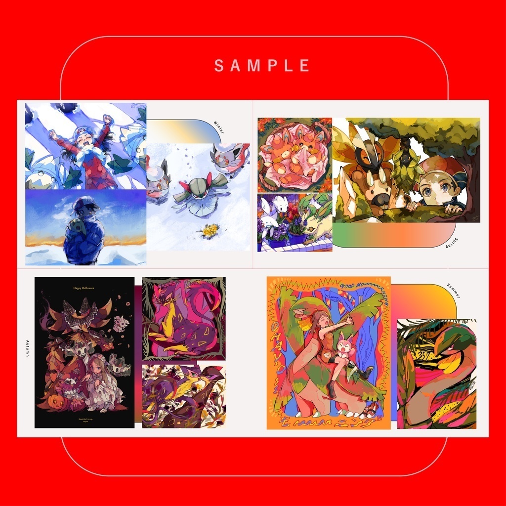 【Overseas shopping】Pokemon Illustrationbook 【Shipping included】