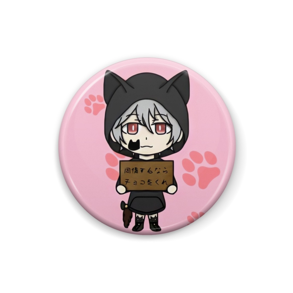 ミニ缶バッジ/猫宮雅