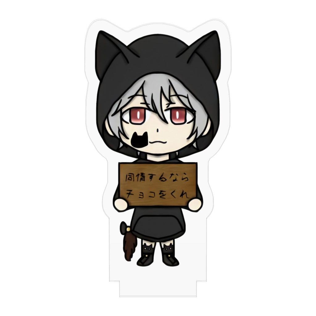 ミニアクリルフィギュア/猫宮雅