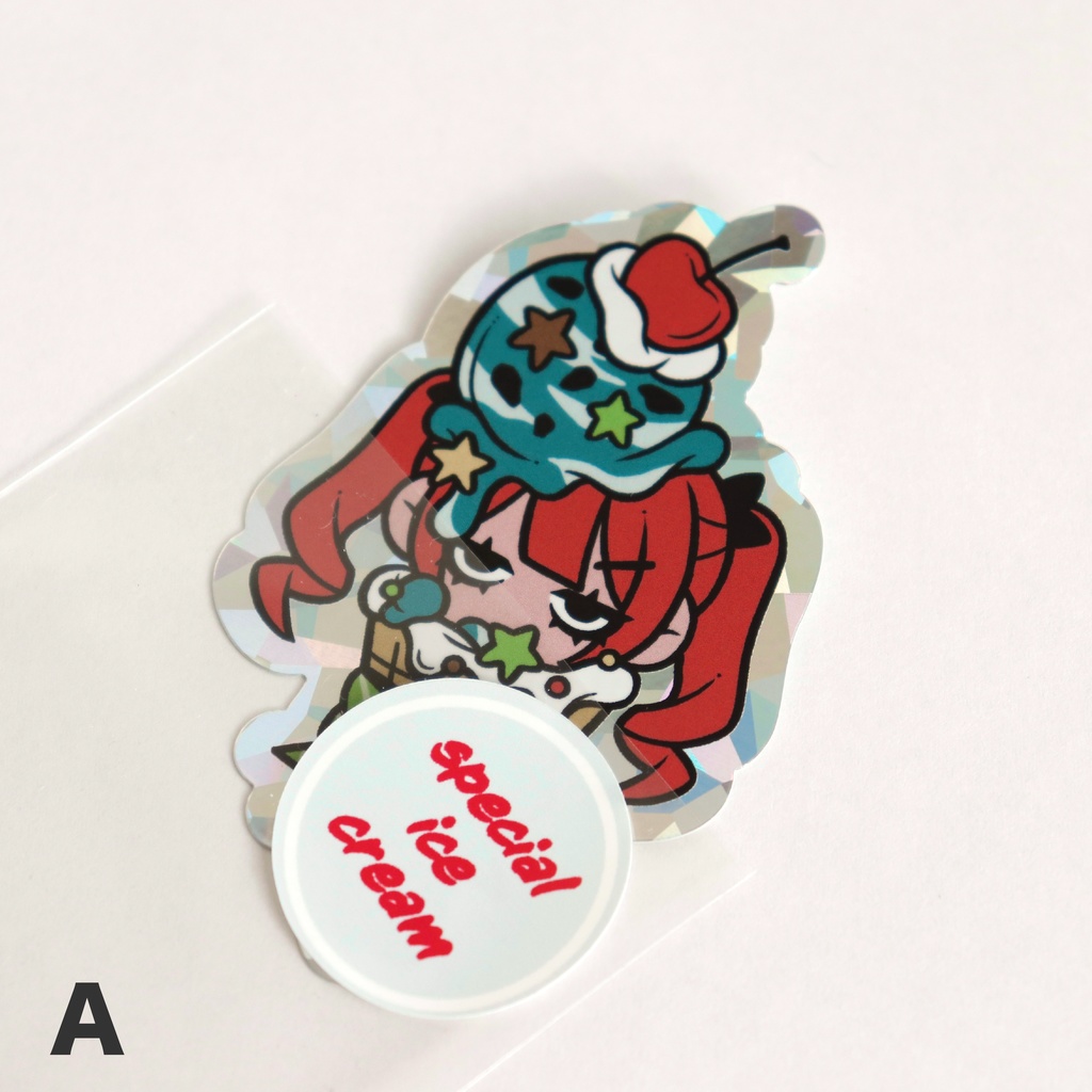 ホログラムステッカー 全2種