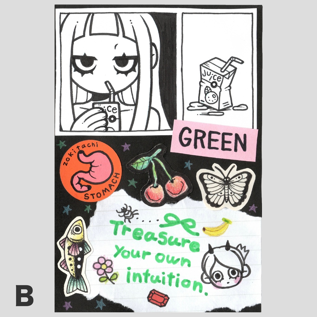 【原画】コラージュ作品全4種