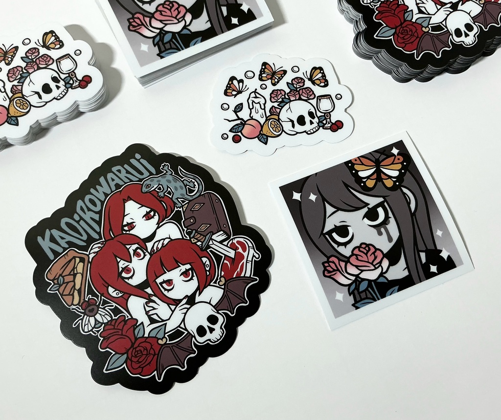 マットステッカー