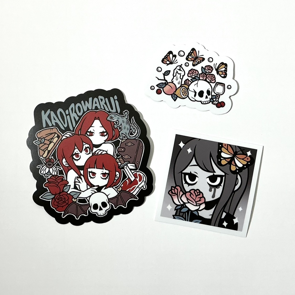 マットステッカー