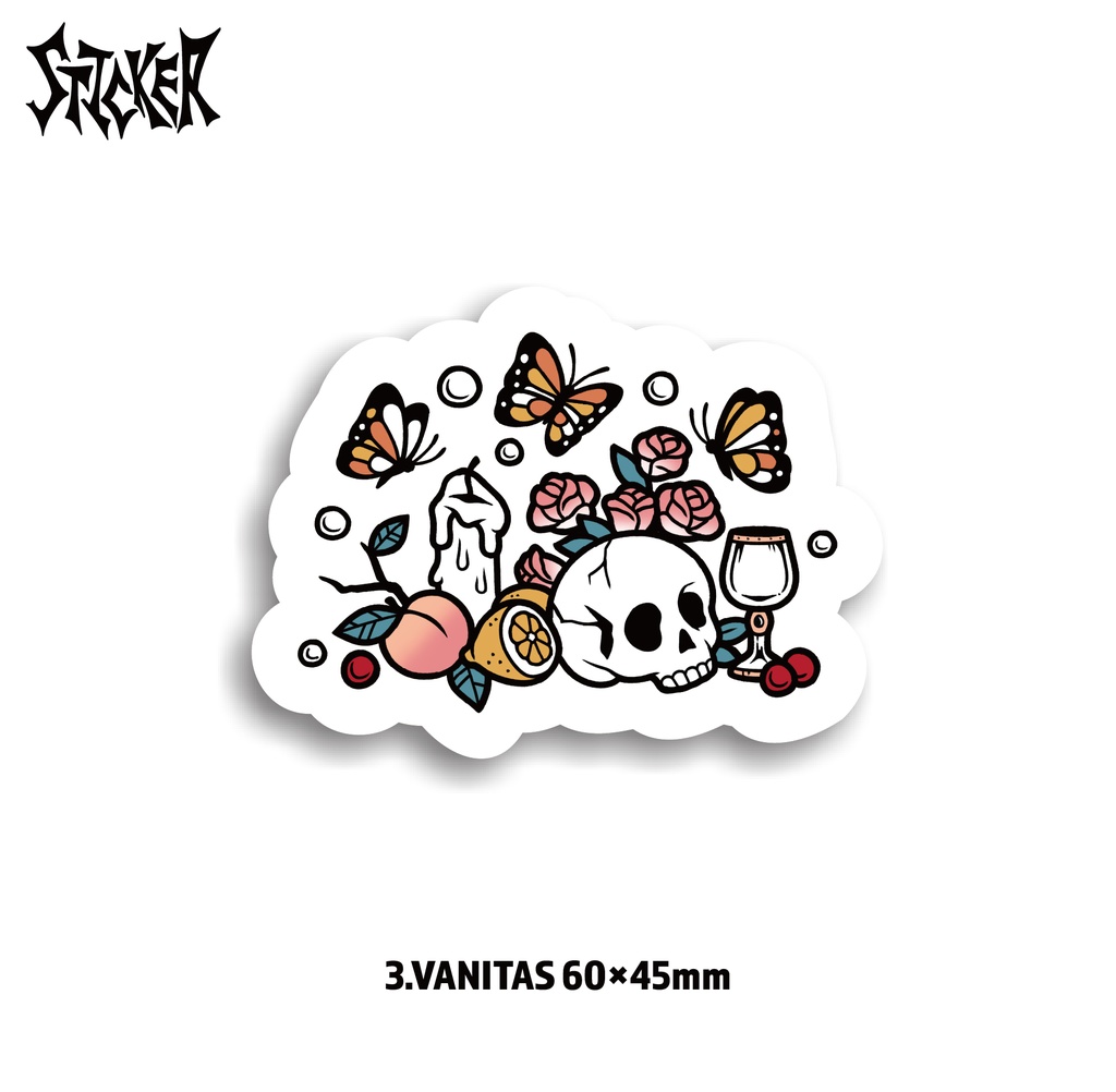 マットステッカー