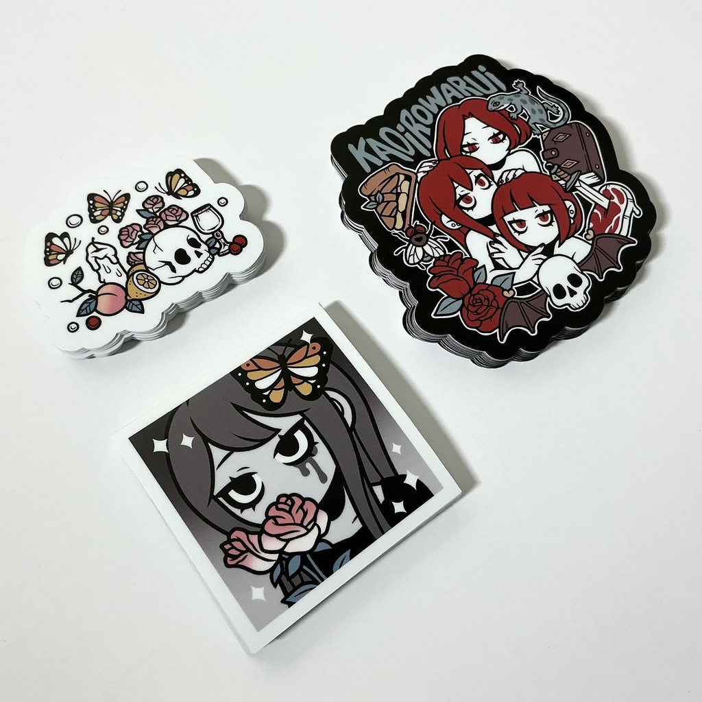 マットステッカー