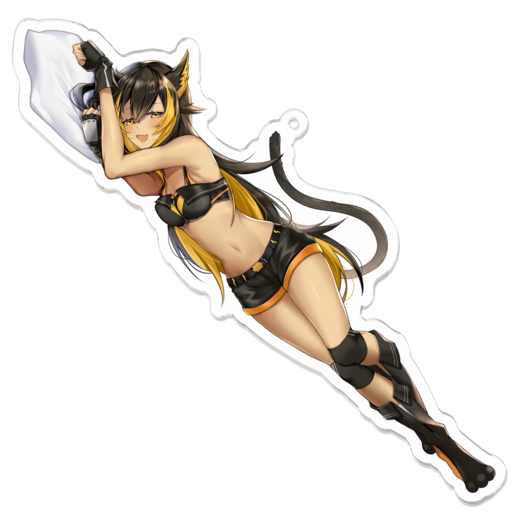 猫小夜くろえ アクリルキーホルダー ねこよbooth Booth