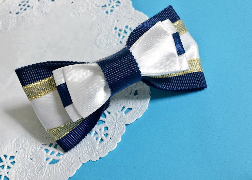 knights モチーフリボンバレッタ