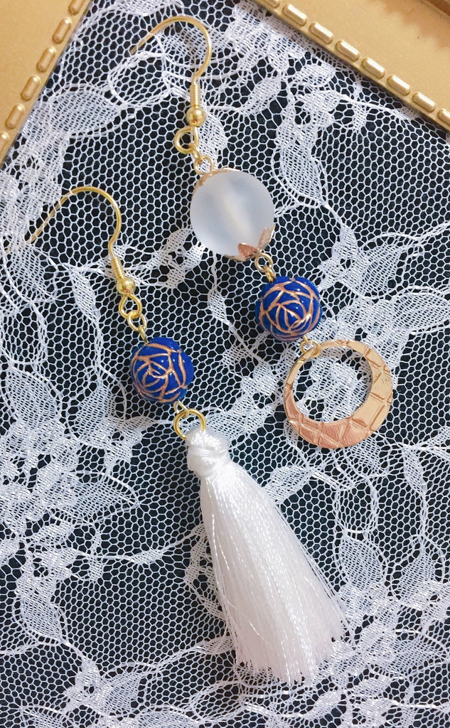 玉藻の前 モチーフ ピアス