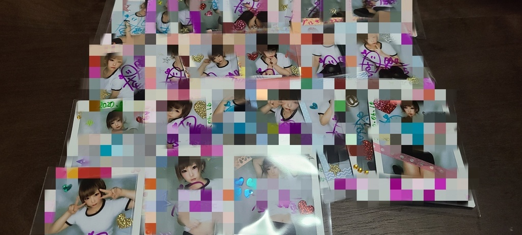 当たり二枚有り　ブルマ　チェキ