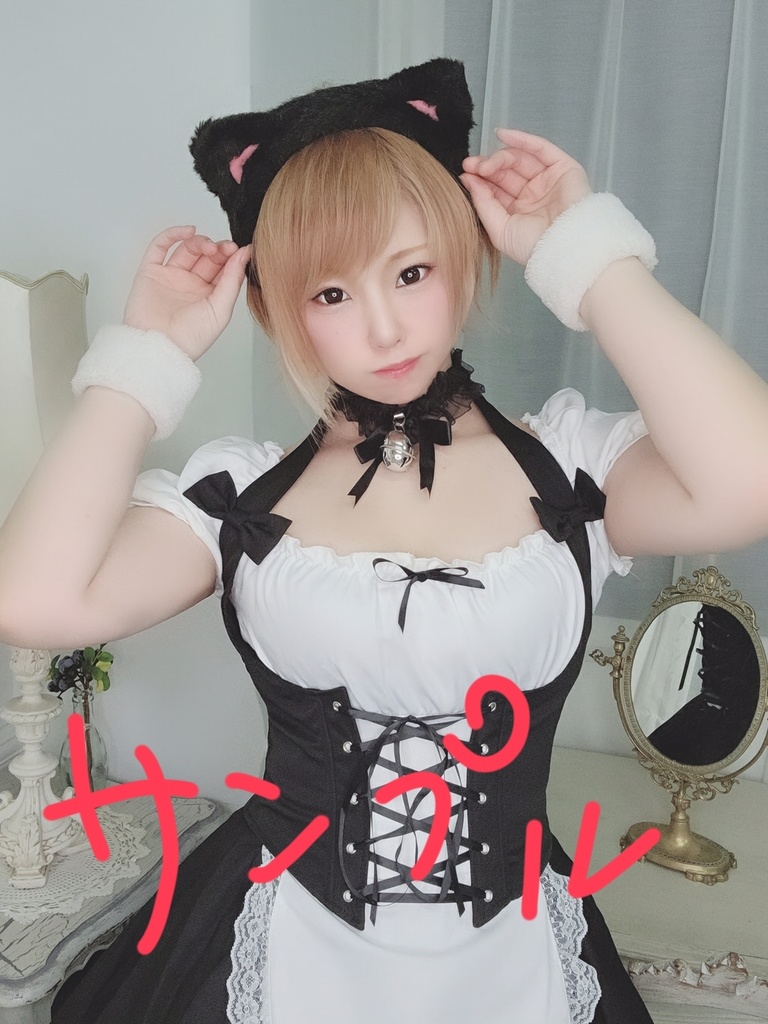 碧葉さち　メガネ　猫　チェキ