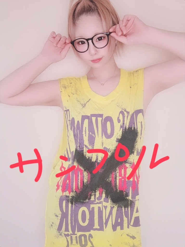 碧葉さち　バンドTシャツ　チェキ