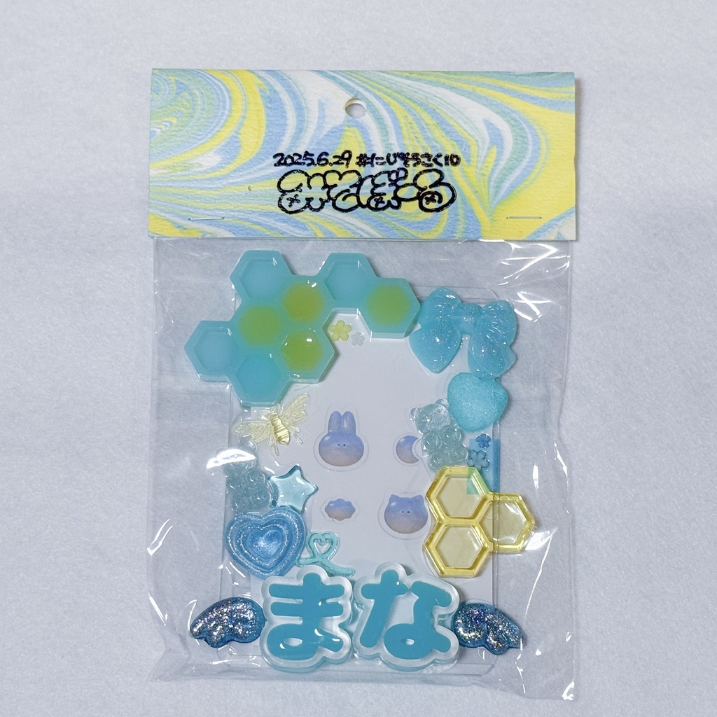 【非公式グッズ】自立するお名前デコケース 緋八マナ