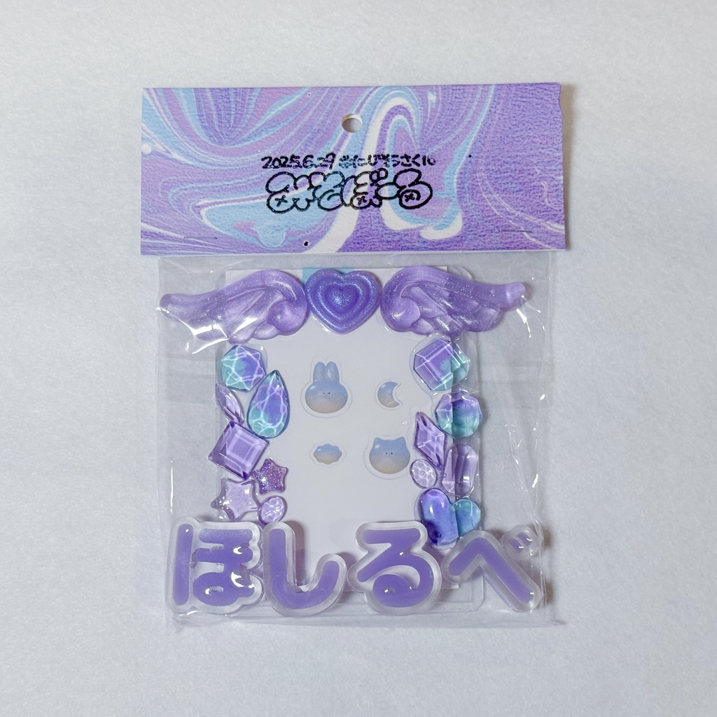 【非公式グッズ】自立するお名前デコケース 星導ショウ