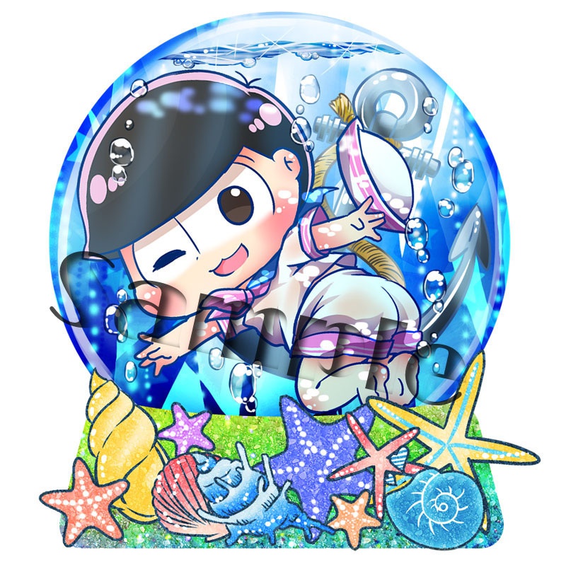 ■あんしんBOOTHパック:マリンドーム松アクリルキーホルダー