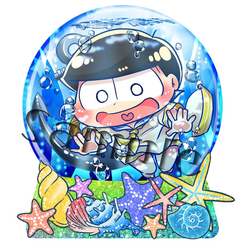 ■あんしんBOOTHパック:マリンドーム松アクリルキーホルダー