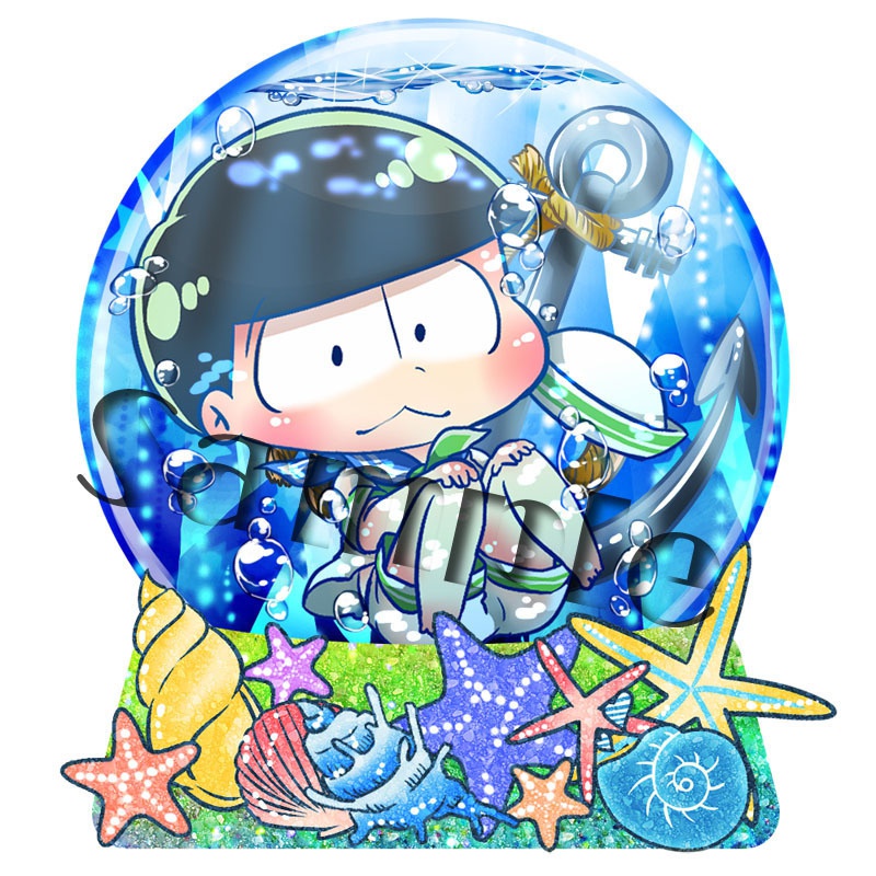 ■あんしんBOOTHパック:マリンドーム松アクリルキーホルダー