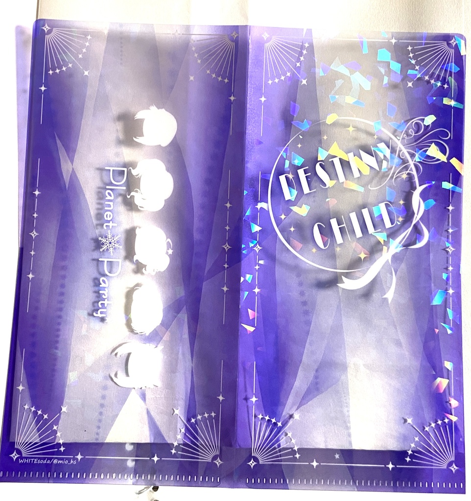 【デスチャ】プラネットパーティチケットホルダー