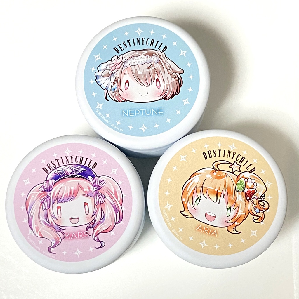 【デスチャ】プラネットパーティミニ缶小物入れ