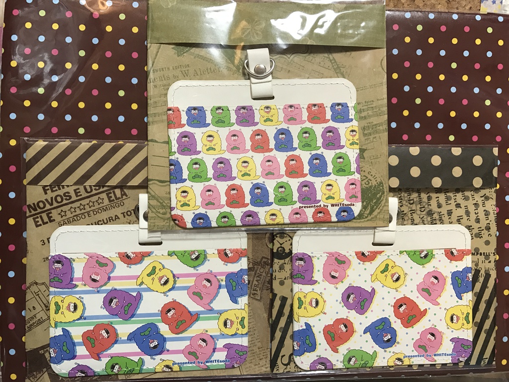 ゲルゲ松ちゃんパスケース