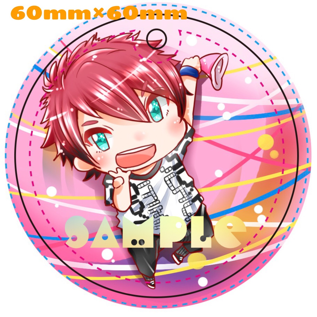 ■あんしんBOOTHパック【A3!】やわらかアクリルキーホルダー