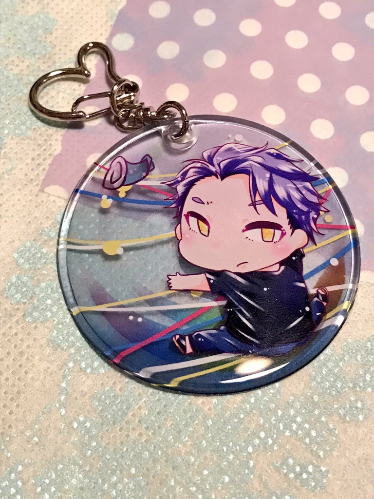 ■あんしんBOOTHパック【A3!】やわらかアクリルキーホルダー