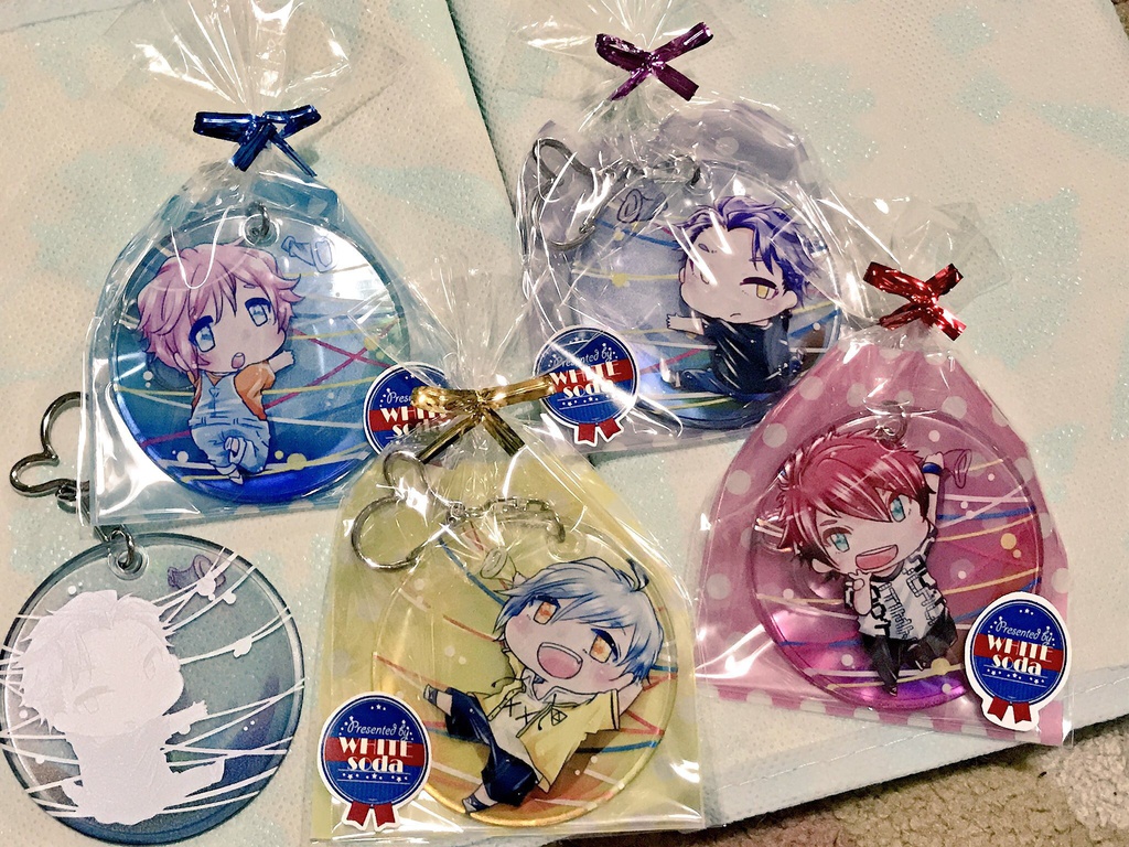 ■あんしんBOOTHパック【A3!】やわらかアクリルキーホルダー