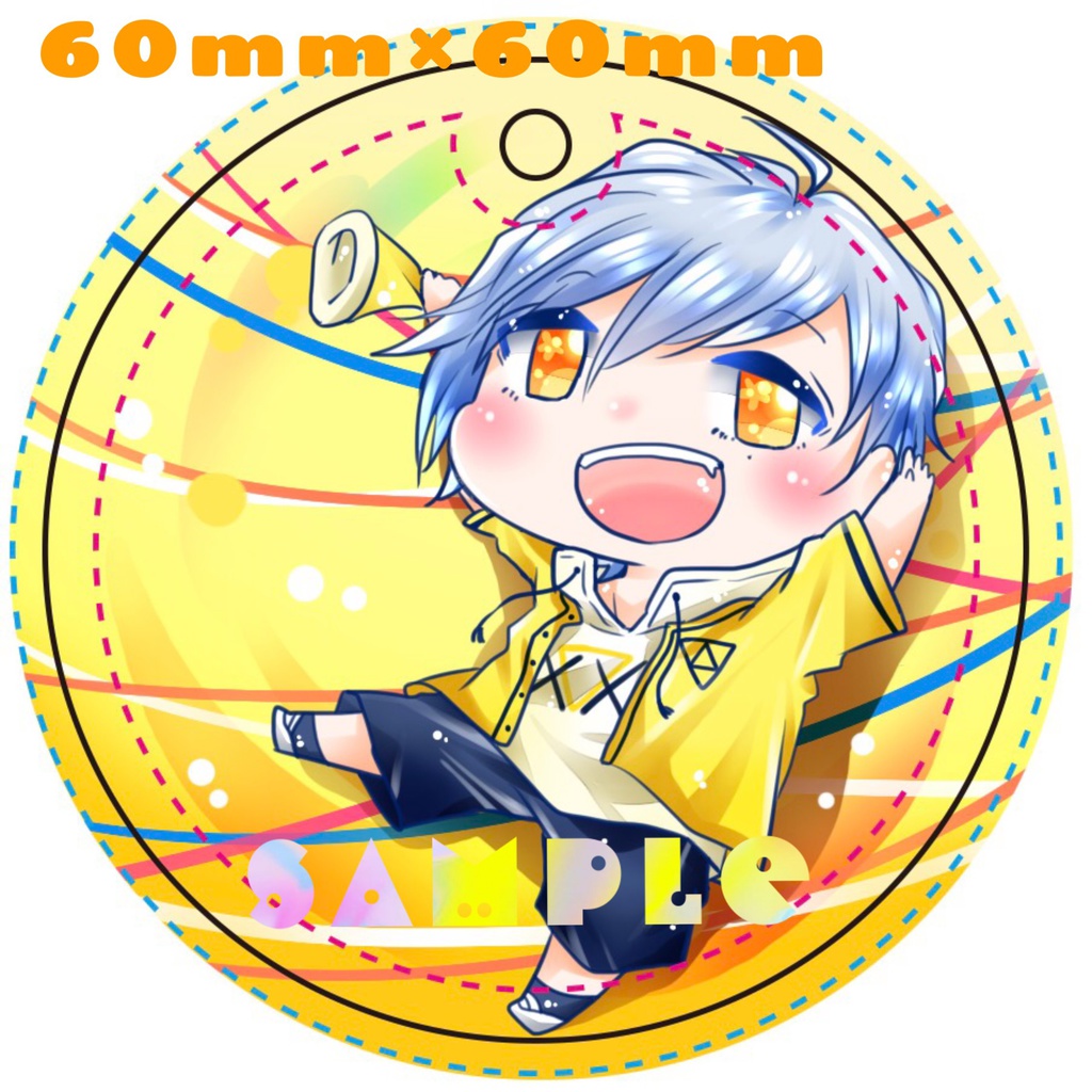 ■あんしんBOOTHパック【A3!】やわらかアクリルキーホルダー