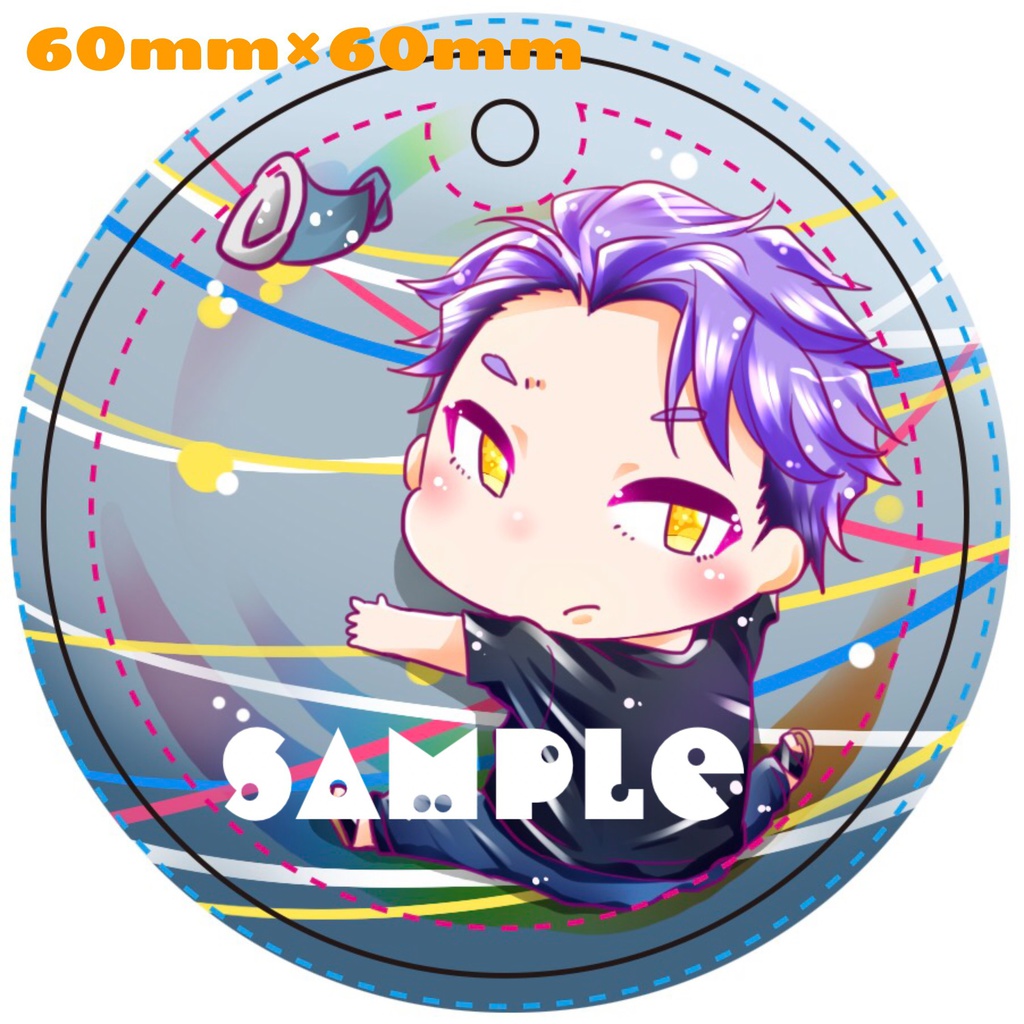 ■あんしんBOOTHパック【A3!】やわらかアクリルキーホルダー