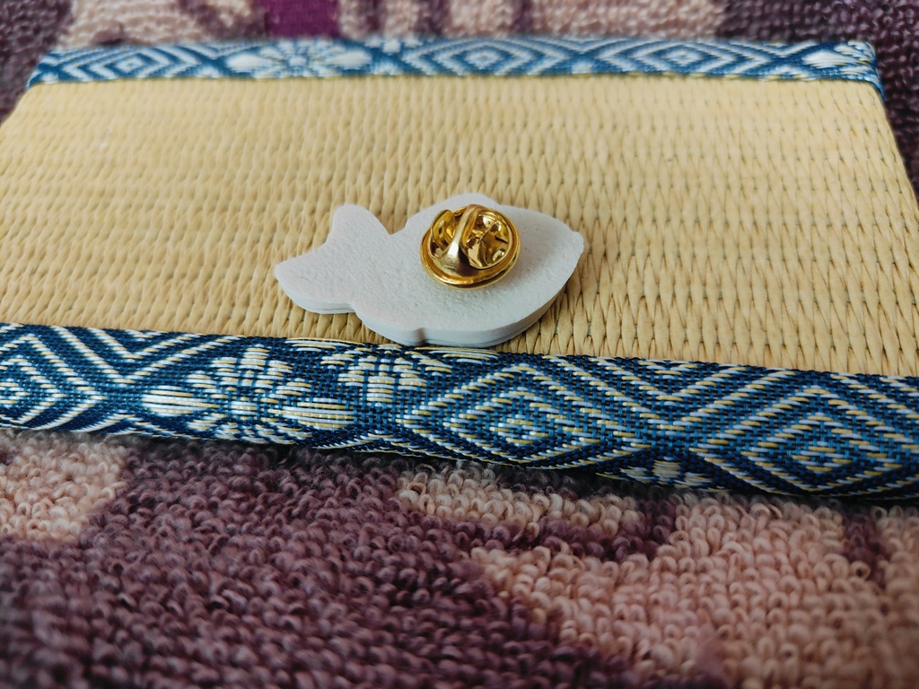 心が和む。りったい焼きピンバッジ(ランダム)【全6種】(シークレットあり)