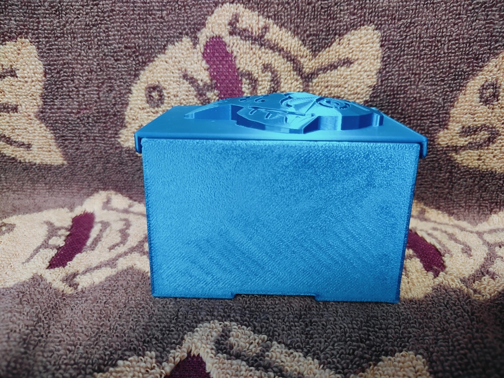 凹凸がキュートなたい焼きカードケース(青)