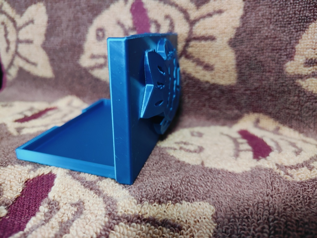 凹凸がキュートなたい焼きカードケース(青)