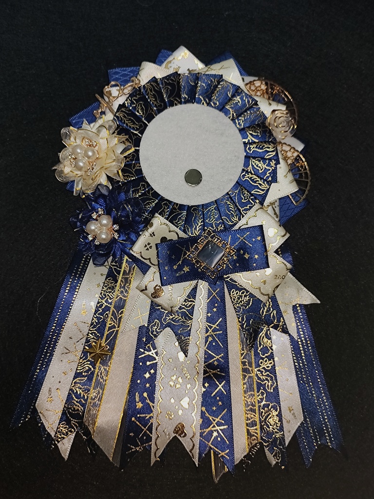 【送料込み】痛ロゼット 豪華 ハンドメイド