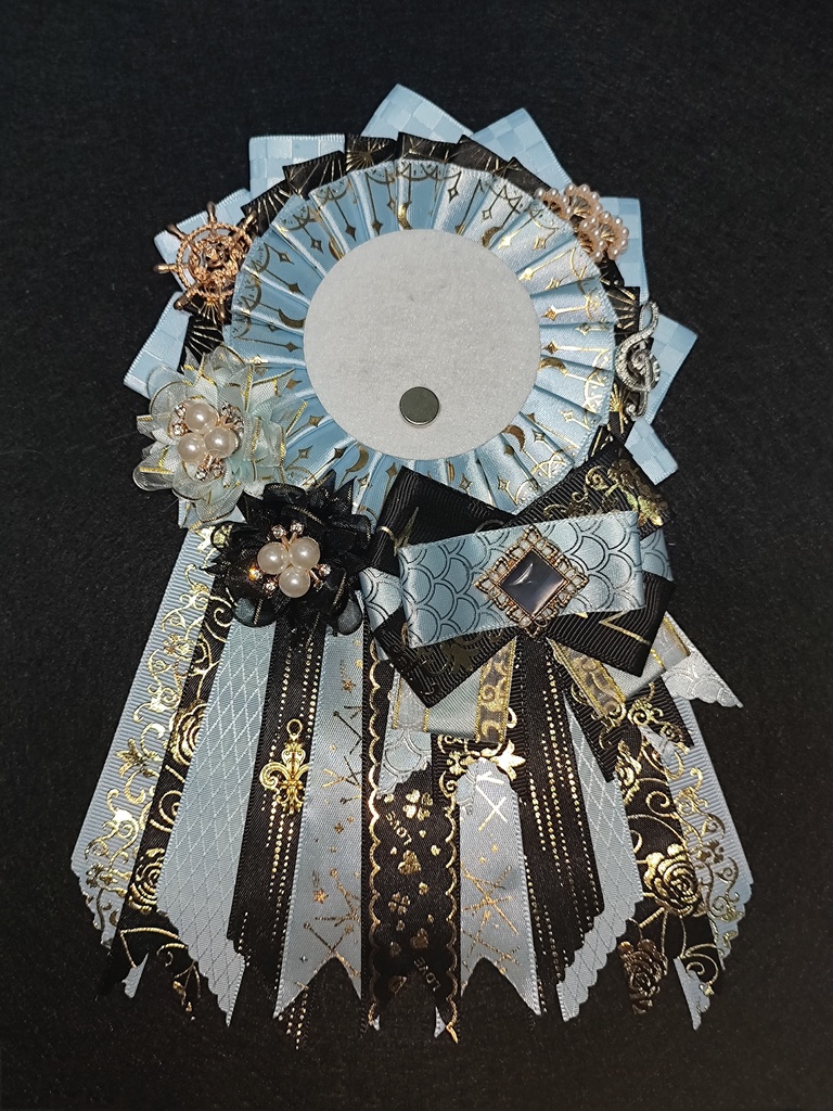 【送料込み】痛ロゼット 豪華 ハンドメイド