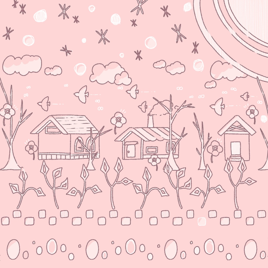 ノーマル文鳥の缶バッジ(擬人化ver)