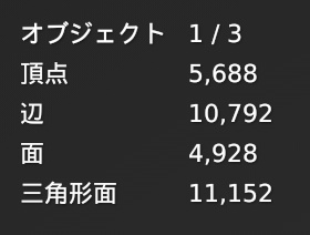 灰色のレンガビル 3Dモデルデータ