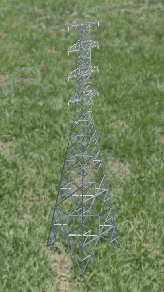 鉄塔 3Dモデルデータ