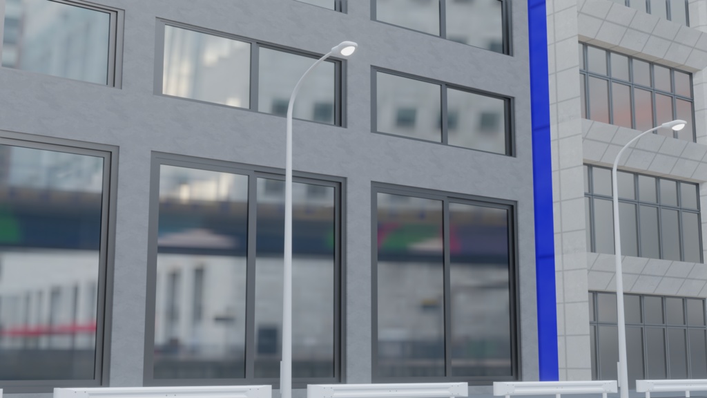 街灯 3Dモデルデータ