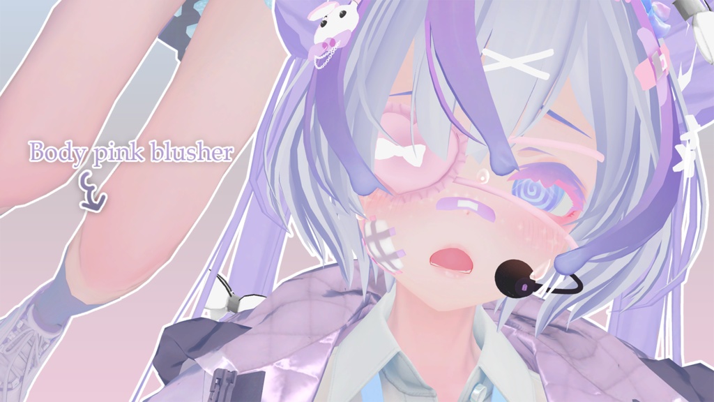 びしょぬれのしずくさん Eye&body&Make up Set